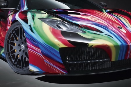 Siêu xe McLaren MP4-12C bảy sắc cầu vồng - 2 Gói độ này có hệ thống đèn LED ở cả trước và sau